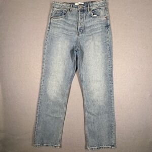 Reformation Womens Jeans 29 Cynthia High Rise Stretch Straight Button Fly